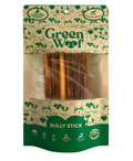 Green Woof Straight Bully Sticks Natural Dog Chews