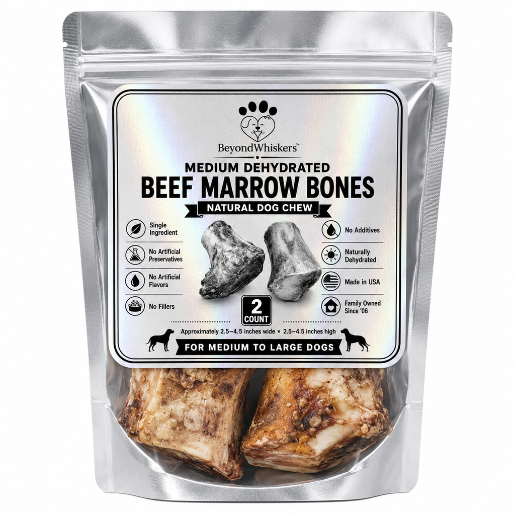 Medium Dehydrated Beef Marrow Bone Dog Chew